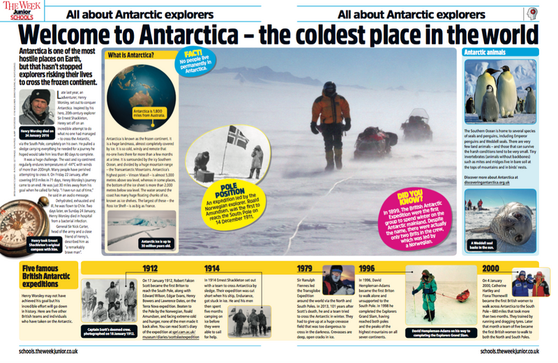 Antarctic explorers image