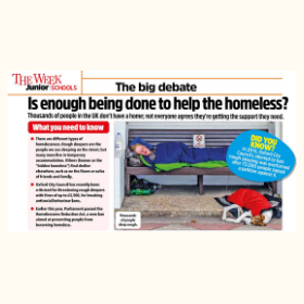 Is enough being done to help the homeless