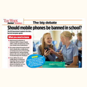 Should mobile phones be banned in schools